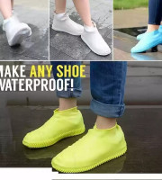 Silicone Waterproof Shoe Covers I Rain Shoe Cover I কালো ,সাদা ,পিংক,নীল কালার হবে।
